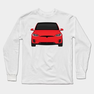 X Red Long Sleeve T-Shirt